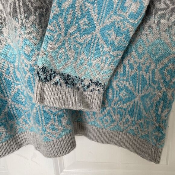 Talbots Fair Isle Snowflake Sweater - Picture 5 of 6